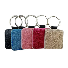 Load image into Gallery viewer, Glitter Sublimation Keychains