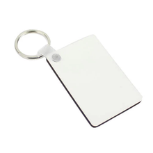 Load image into Gallery viewer, White Sublimation Keychains