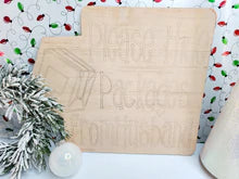 Please Hide My Package - Wood cut out