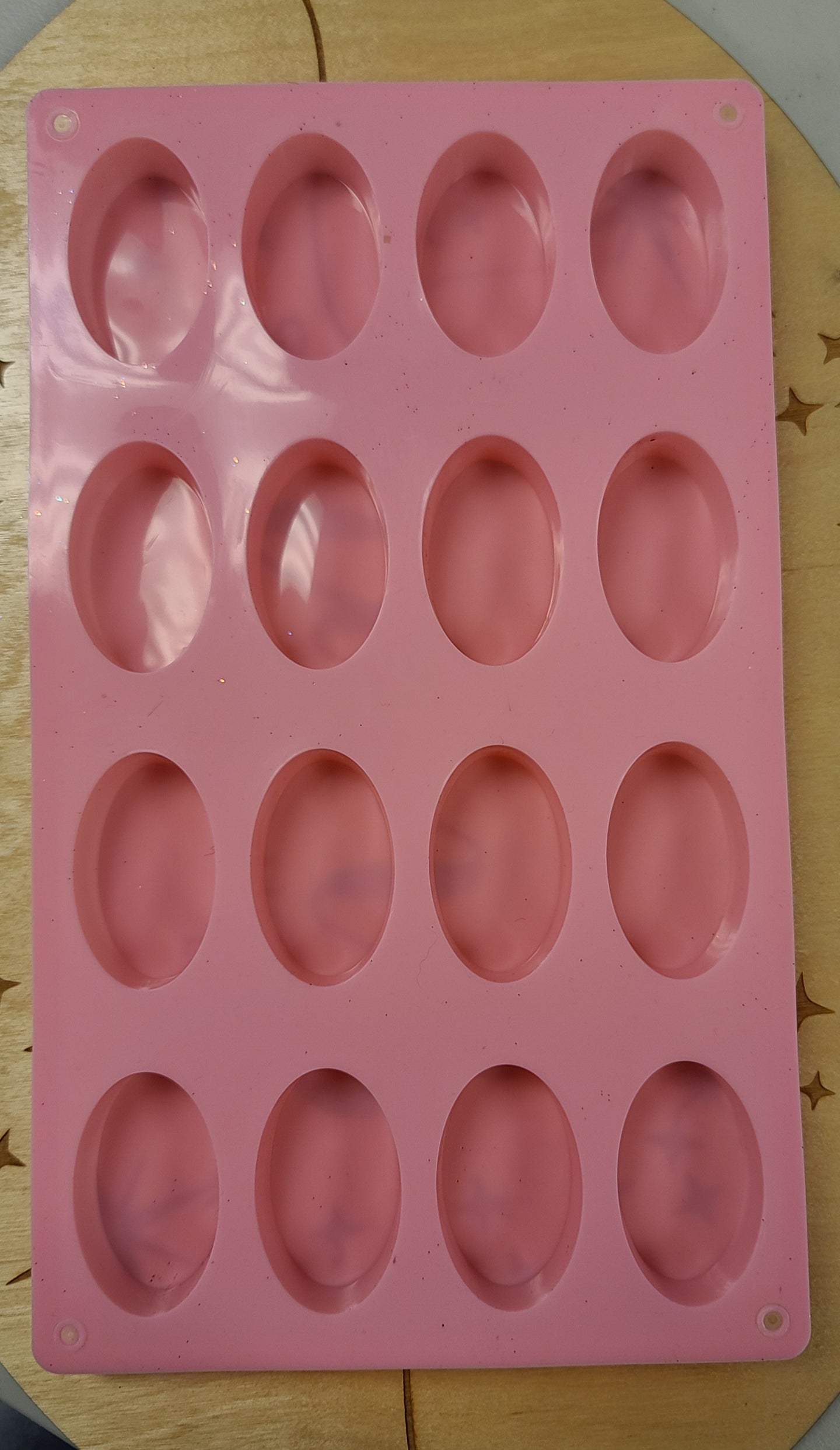16 Cell Oval Silicone Mold