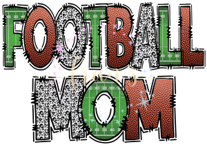 Football Mom w/ Cheetah DTF