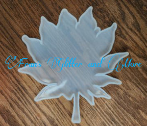 Maple Leaf XL Coaster Resin Mold