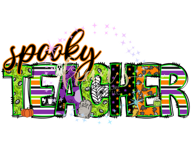 Spooky Teacher 1 DTF
