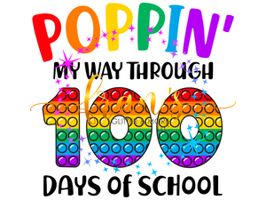 100 days Poppin DTF