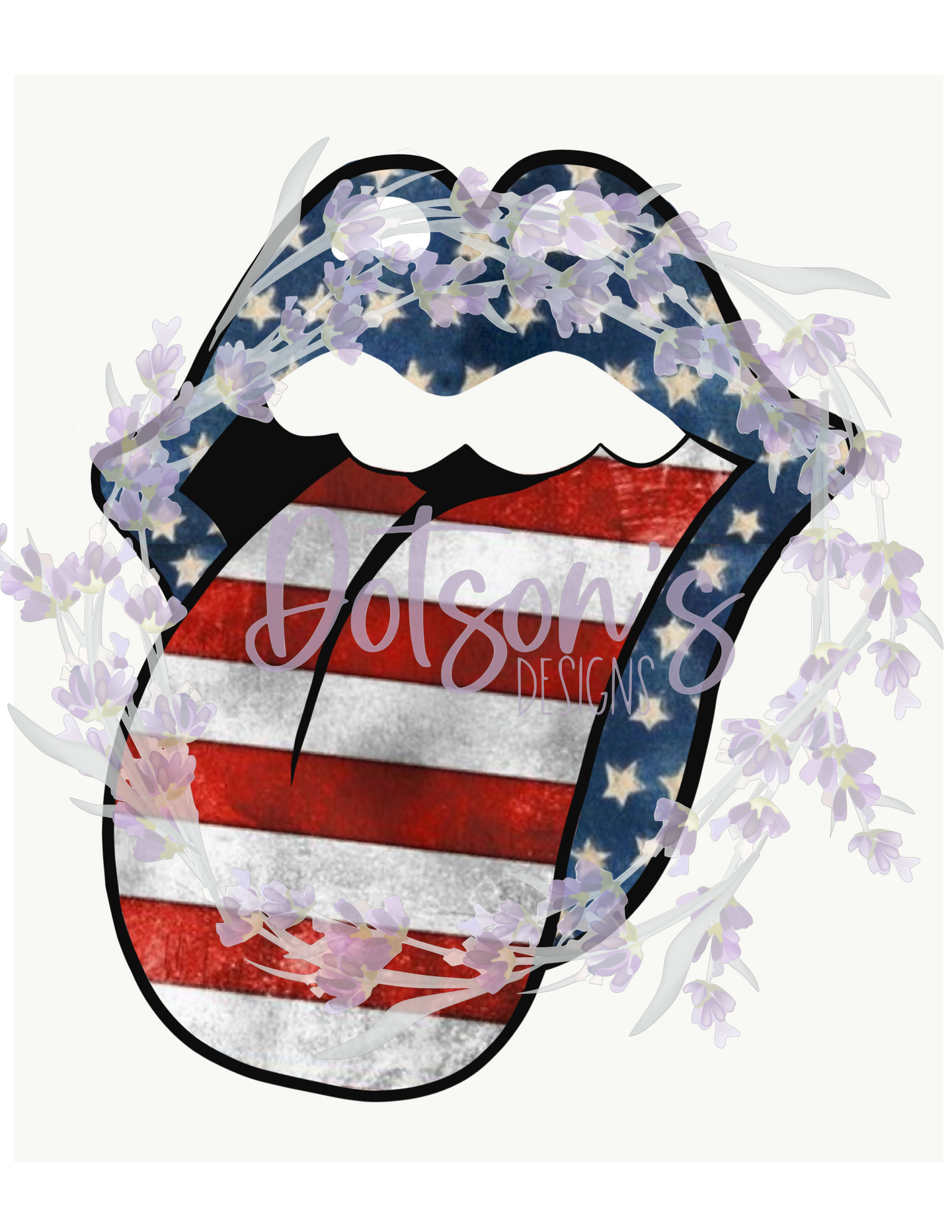 American Flag Mouth Sub